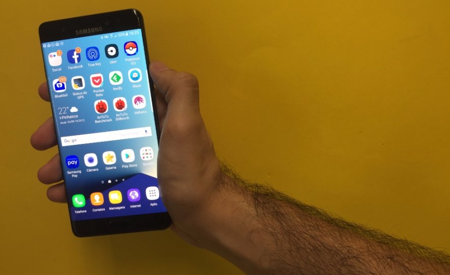 Tecnologias de ponta atuam em uníssono no Galaxy Note 7