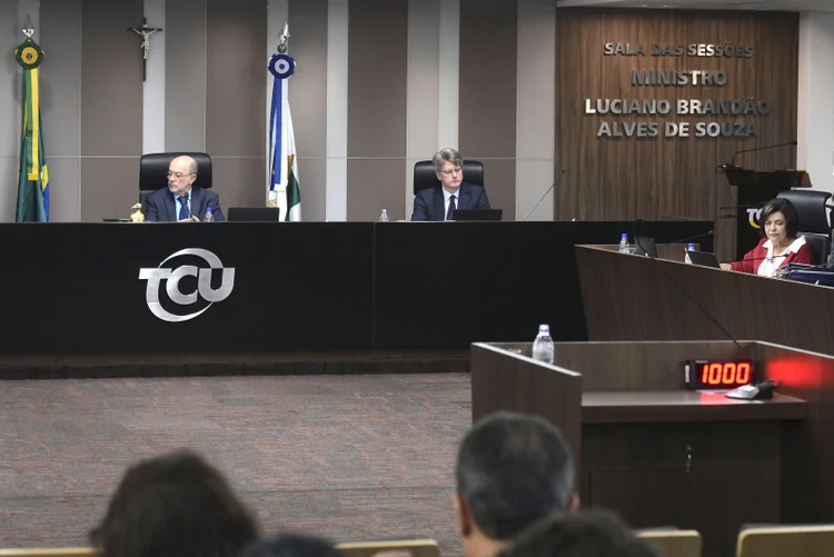 Ministros da corte do TCU (Valter Campanato/Agência Brasil)