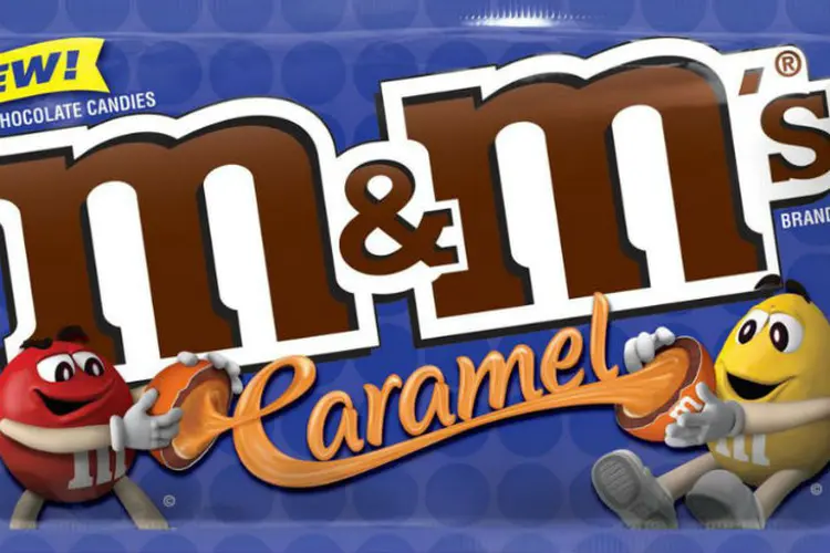 Novo sabor de M&amp;M's: recheio de caramelo veio para ficar (Mars/Divulgação)