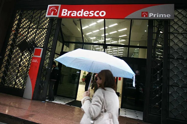 Bradesco: índice de inadimplência subiu de 4,6% para 5,4% (Andrew Harrer/Bloomberg)