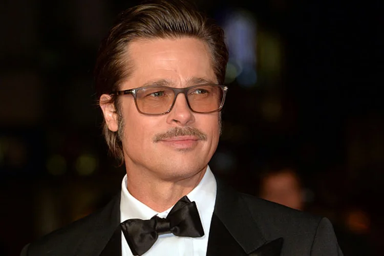 Brad Pitt: ator perdeu por pouco a chance de assistir à série com Emilia Clarke e Kit Harington (Anthony Harvey/Getty Images)