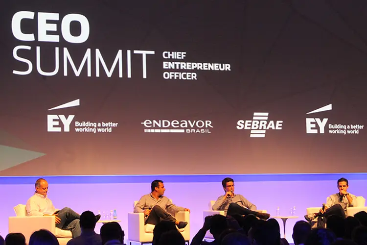 CEO Summit São Paulo 2016: empreendedores participam de painel sobre gringos que fazem a diferença no país (Divulgação/Endeavor)