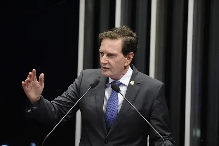 Marcelo Crivella: prefeito eleito quer renegociar empréstimos com o BNDES e a Caixa (Edilson Rodrigues/Agência Senado)