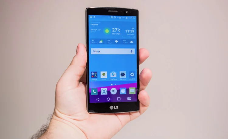 Smartphone LG G4 Beat (EXAME/Exame)