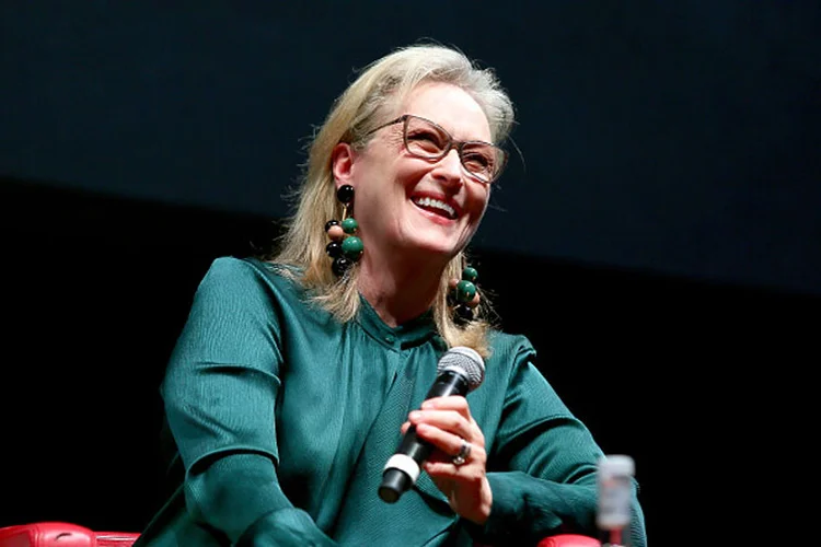 Meryl Streep: além de representar, a atriz adora cantar - são nada menos de 17 discos e CDs (Ernesto Ruscio/Getty Images)