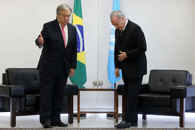 ONU: Guterres disse ainda que Brasil e Argentina têm as leis mais avançadas de proteção a refugiados (Adriano Machado/Reuters)