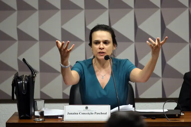 Janaína: a advogada escreveu que as preocupações do general sobre a crise política são válidas (Fabio Rodrigues Pozzebom/Agência Brasil)