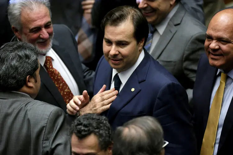 Rodrigo Maia: o PSB tem a sétima maior bancada da Casa, com 33 deputados, e está dividido em relação à próxima disputa pela presidência da Câmara