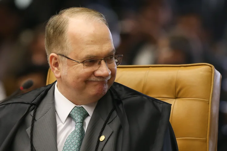 Fachin: "Lula", "Aécio Neves" e "Michel Temer" são as únicas personalidades políticas a serem citadas no top 10 de temas nas interações feitas pelo Twitter (STF/Divulgação)