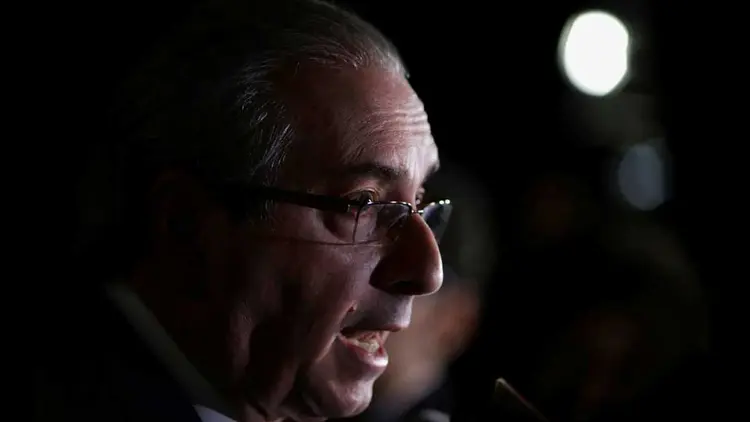 Cunha: Eduardo Cunha foi preso preventivamente por ordem do juiz federal Sérgio Moro em 19 de outubro, em Brasília (foto/Reuters)