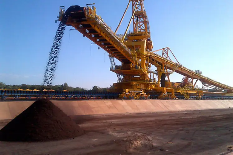 O minério de ferro fechou em alta de mais de 2%
