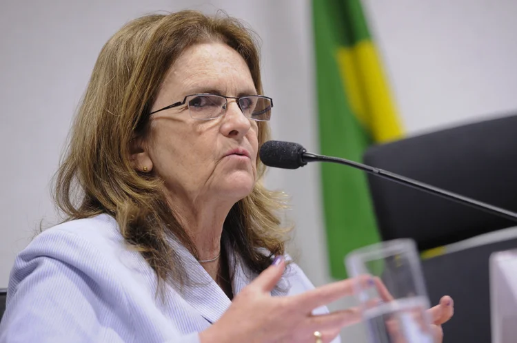 Graça Foster: auditoria do TCU apontou prejuízo aos cofres públicos (Pedro França/Agência Senado)