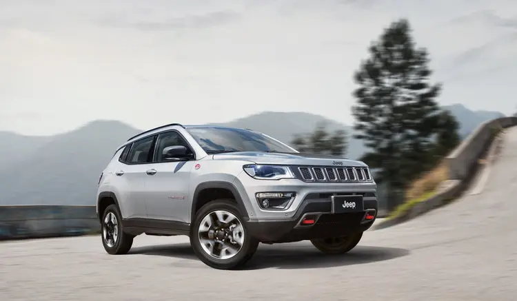 Jeep Compass: modelo registrou a menor desvalorização no período, de 7,3% (Jeep/Divulgação)