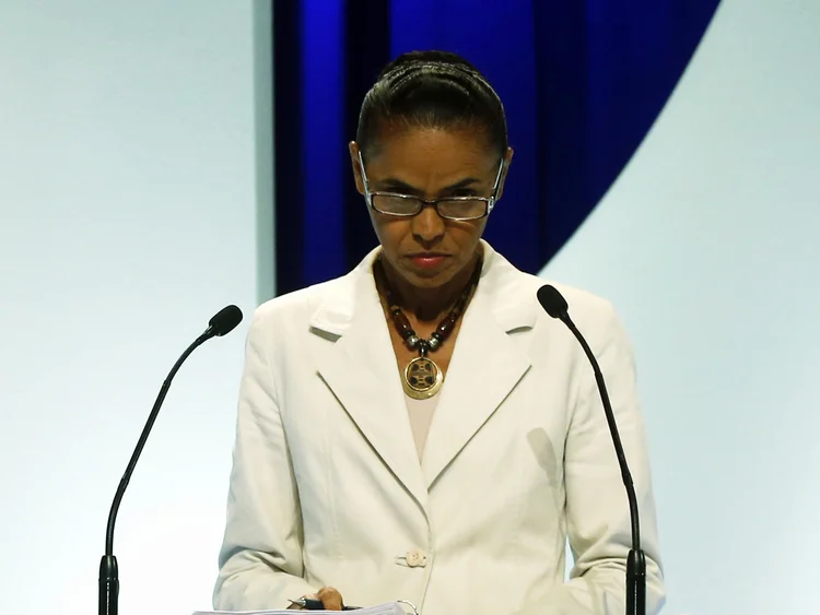 Marina Silva: ex-ministra afirmou que não iria aumentar impostos e que era preciso retomar a geração de empregos (Paulo Whitaker/Reuters)