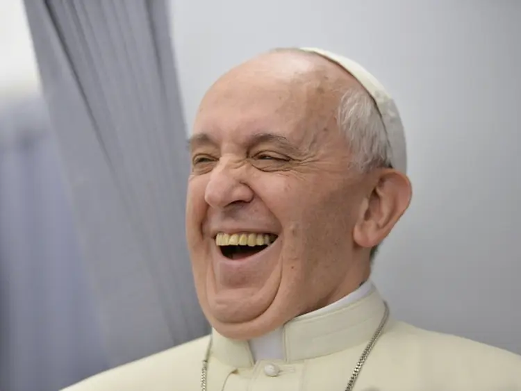 Papa Francisco: mensagem termina com a frase: "Pare de reclamar e dê passos para melhorar sua vida" (Foto/Divulgação)