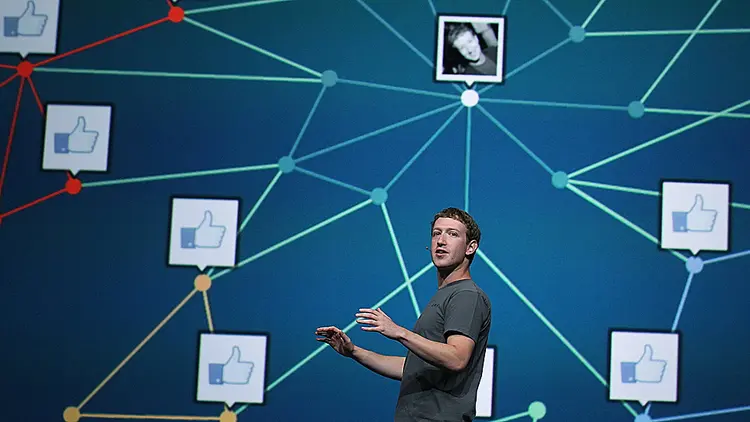 SAN FRANCISCO, CA - SEPTEMBER 22:  Facebook CEO Mark Zuckerberg delivers a keynote address during the Facebook f8 conference on September 22, 2011 in San Francisco, California. Facebook CEO Mark Zuckerberg kicked off the conference introducing a Timeline feature to the popular social network.  (Photo by Justin Sullivan/Getty Images)