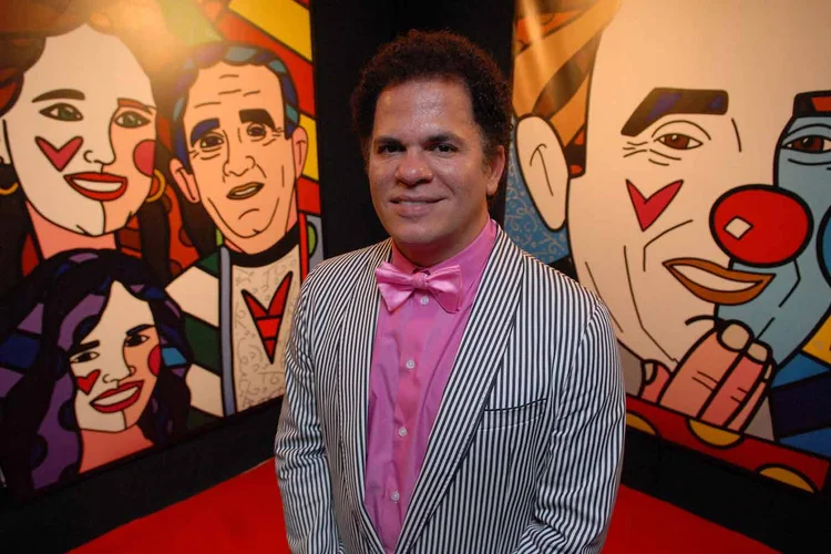 Romero Britto: um retrato feito sob encomenda pelo brasileiro pode custar entre 20 mil e 300 mil dólares (Marcio Nunes)