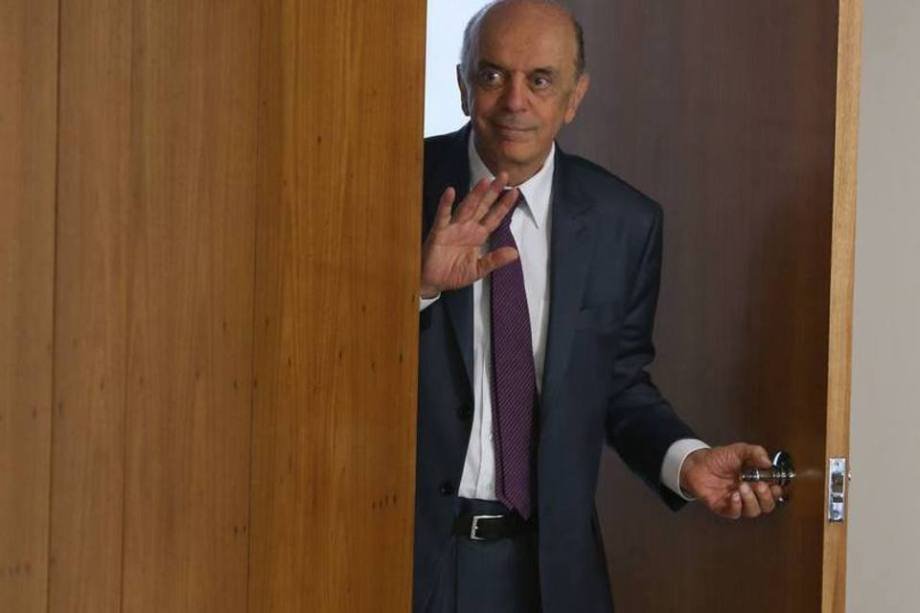 O ministro das Relações Exteriores, José Serra
