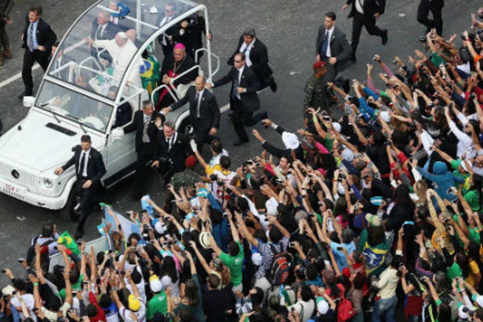 As fotos do último dia do papa Francisco no Brasil