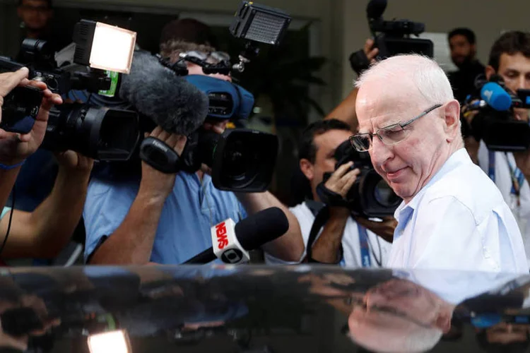 Patrick Hickey: dirigente de 71 anos disse que é inocente das acusações e que continuará cooperando com as autoridades brasileiras (REUTERS/Ricardo Moraes)