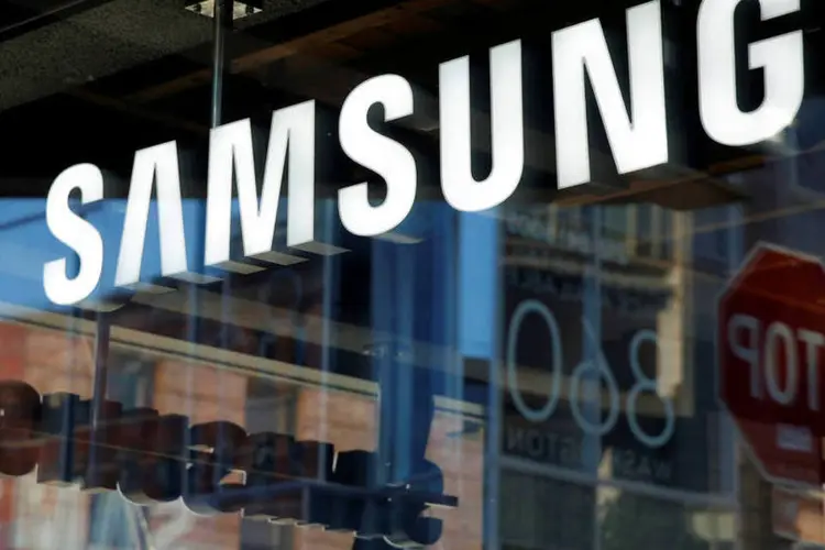 Samsung: empresa vem reforçando o desenvolvimento de chips lógicos, como processadores móveis, sensores de imagem e chips automotivos para diversificar lucro (Andrew Kelly/Reuters)
