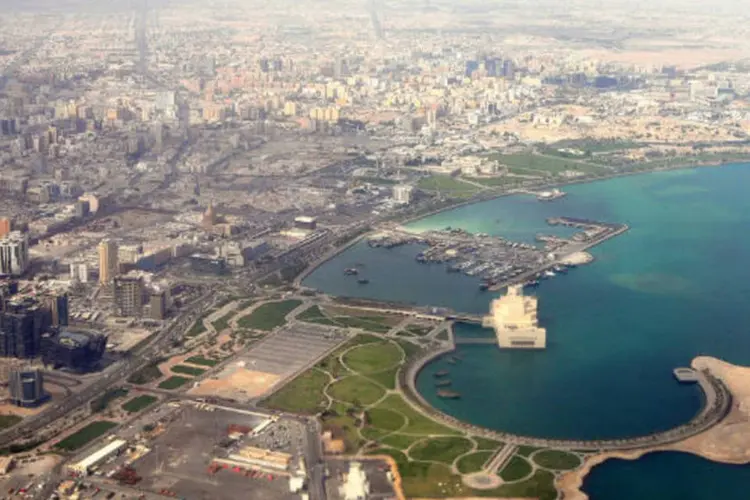
	Doha, no Qatar: 75% da popula&ccedil;&atilde;o s&atilde;o homens
 (Divulgação)