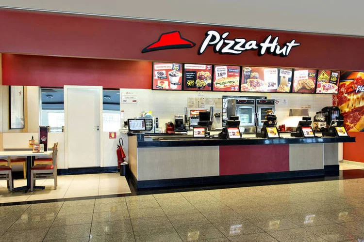 Pizza Hut em shopping no Brasil (foto/Divulgação)