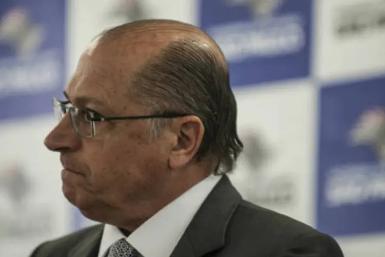 Geraldo Alckmin: "aqui não teve problema nenhum" (Marcelo Camargo/ABr/Reprodução)