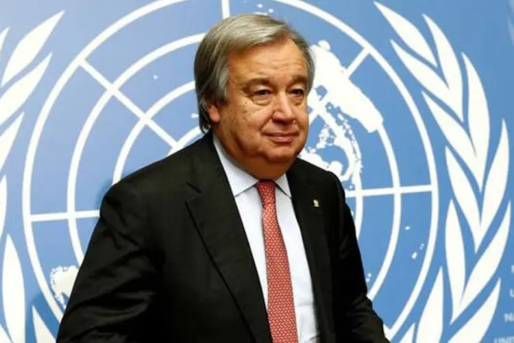 ONU: a Rússia espera ouvir de Guterres sua visão sobre o futuro da ONU e seus planos para aumentar a eficácia da organização (Denis Balibouse / Reuters)