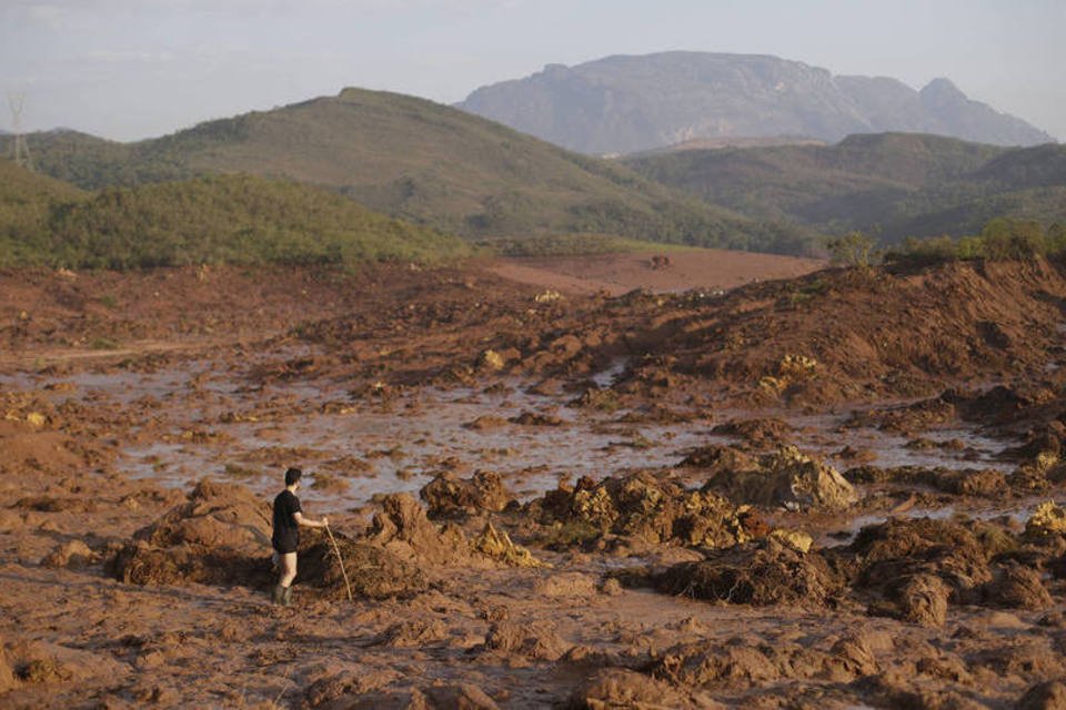 As fotos do desastre nas barragens em Minas Gerais