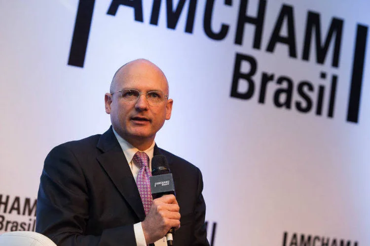 
	Barry Engle: &quot;j&aacute; chegamos ao fundo do po&ccedil;o, j&aacute; passamos pelo pior&quot;, disse sobre a crise
 (Divulgação/Amcham)