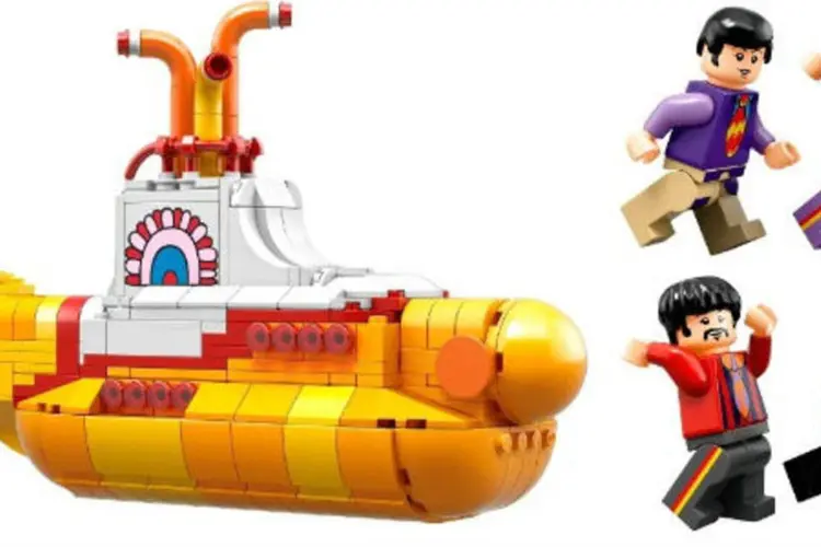 
	Lego dos Beatles e de Yellow Submarine: uma das not&iacute;cias da semana
 (Divulgação)