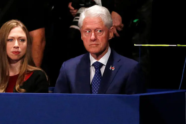 Bill Clinton: "Estou convencida de que não sou a única mulher que sofreu esse tipo de coisa por parte de Bill Clinton" (Jim Bourg/Reuters)