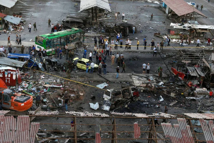 
	S&iacute;ria: a ONG n&atilde;o descartou que o n&uacute;mero de mortos aumente
 (Omar Sanadiki / Reuters)