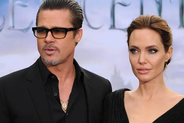 Brad Pitt e Angelina Jolie: atores foram casados por dois anos e viveram um romance de 10 anos (Eamonn M. McCormack/Getty Images/Getty Images)