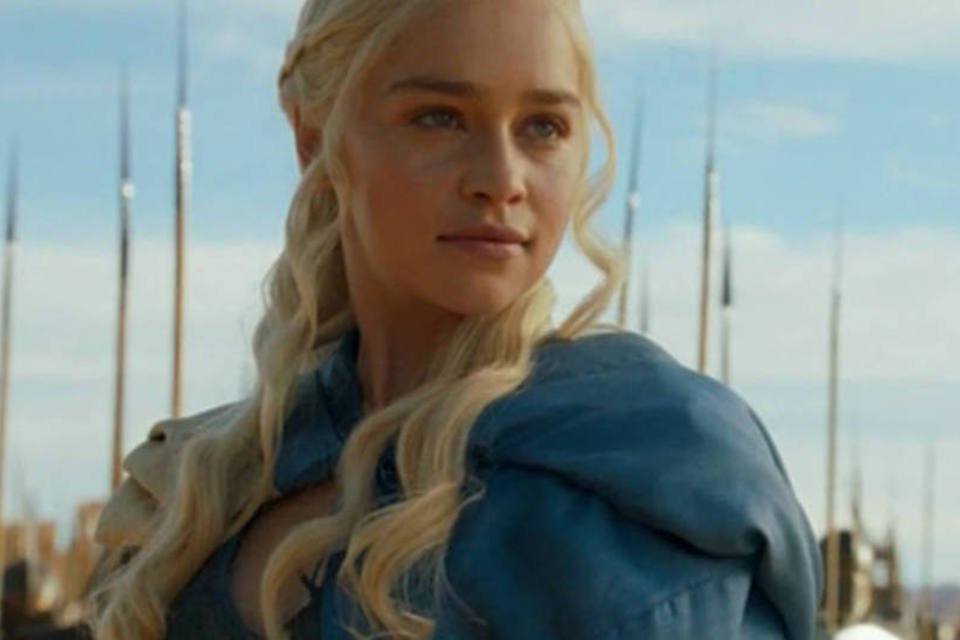 Daenerys Targaryen, uma das personagens da série "Game of Thrones", exibida pela HBO (HBO/Divulgação)