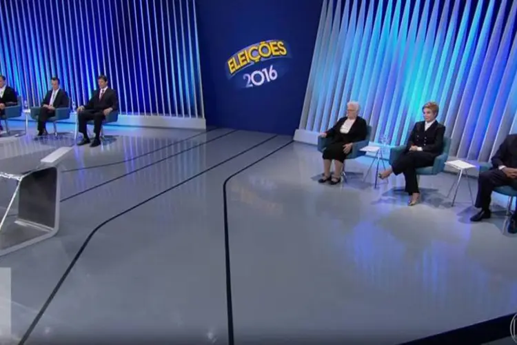Haddad de escanteio e dobradinha Marta-Doria marcam último debate (Reprodução/TV)
