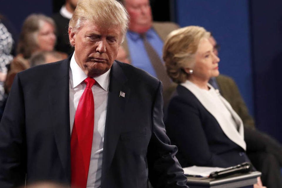 Hillary avança 14 pontos percentuais sobre Trump em pesquisa