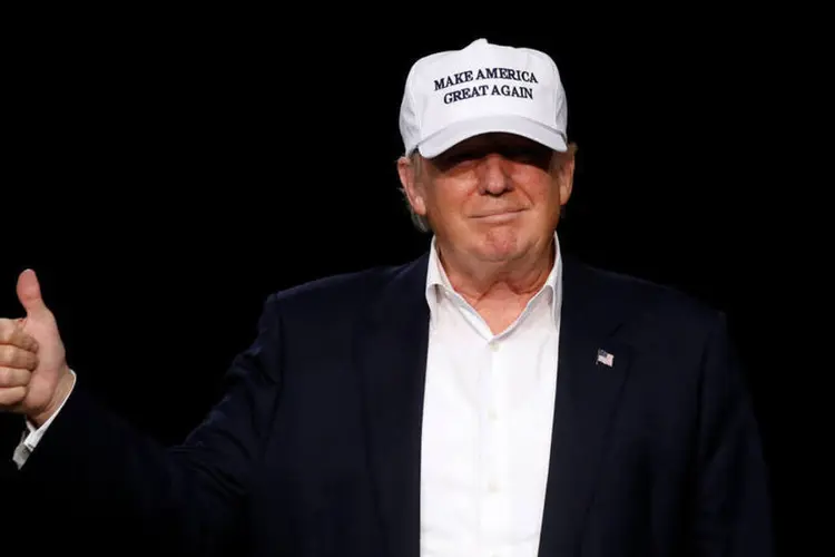 Trump: ele disse que o país hoje é administrado por "bebês e perdedores" (Carlo Allegri / Reuters)