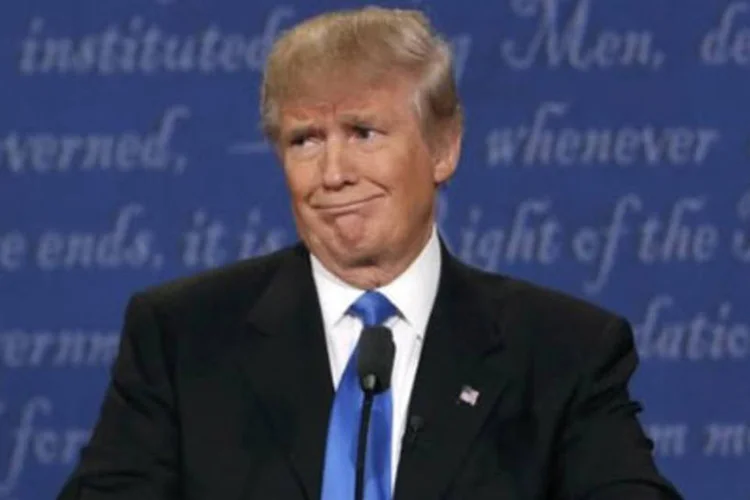 Trump: a mulher disse que Trump a abordou quando tinha 27 anos, a pegou pelo braço e tocou seus seios (Lucas Jackson / Reuters)