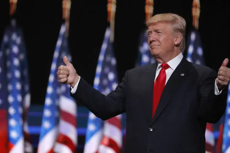 Donald Trump: presidente eleito dos EUA levou o título de personalidade do ano (Brian Snyder / Reuters)
