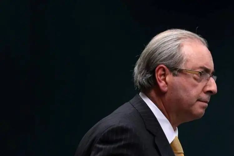 Eduardo Cunha: o ex-deputado é suspeito de ter recebido propina do estaleiro coreano Samsung para atuar na contratação de navios-sonda com a Petrobras (Adriano Machado/Reuters/Reuters)