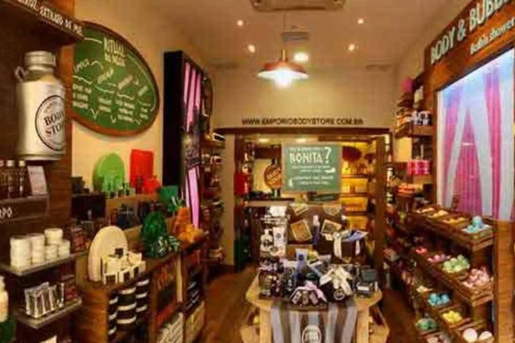 
	Interior de uma loja do&nbsp;Emp&oacute;rio Body Store
 (Divulgação)