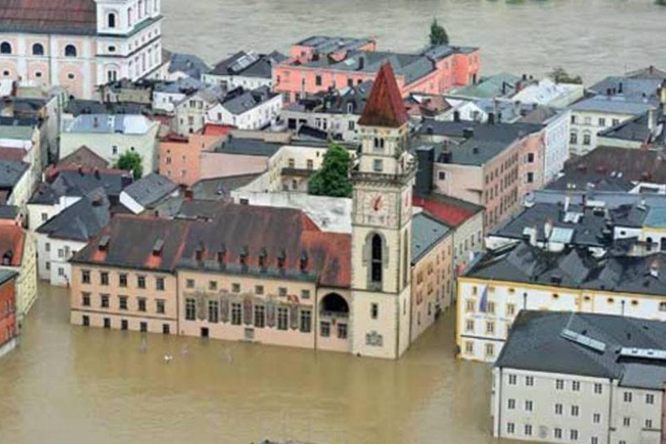 As imagens da cheia histórica que castiga a Europa central