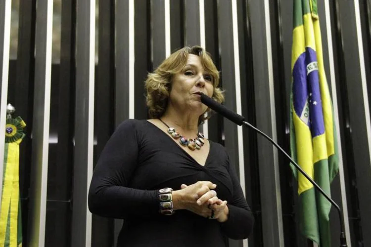 Erika Kokay (PT): "Estou absolutamente surpresa com esta denúncia" (Facebook/ Erica Kokay/Divulgação)