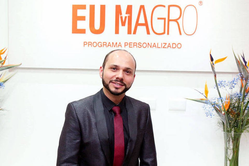 Alexandre Martins: ele pesava 91kg quando começou seu tratamento na Eu Magro
 (Eudes Wilter/Divulgação)