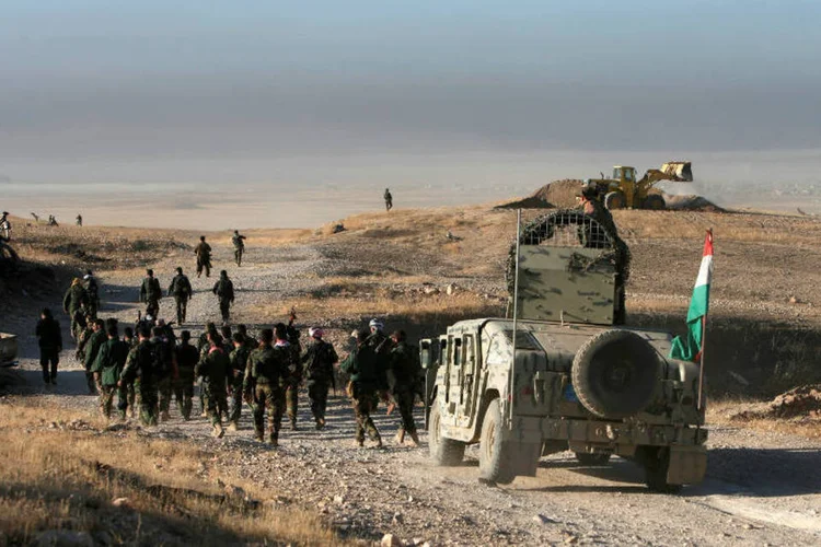Forças iraquianas lançaram em 17 de outubro uma ofensiva para retomar Mosul do EI