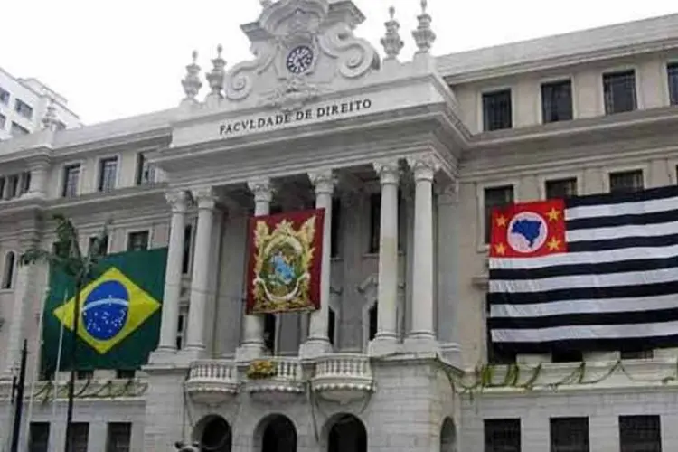 Faculdade Direito do Largo São Francisco: agressão aconteceu em frente ao edifício (Wikimedia Commons/Wikimedia Commons)