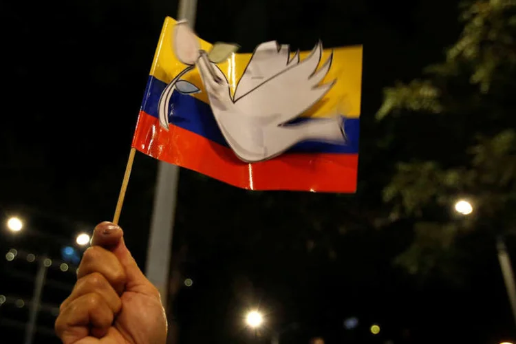 Farc: o novo grupo nomeou três porta-vozes para o Senado e três para a Câmara dos Deputados para participar sem voto das discussões (John Vizcaino / Reuters)