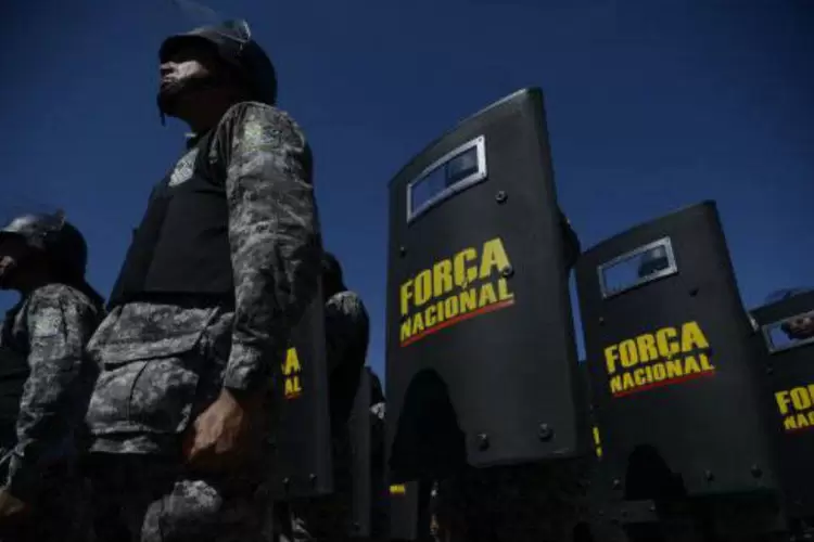 Força Nacional: no primeiro turno, os militares permaneceram no RJ depois das Olimpíadas (Fábio Rodrigues Pozzebom/Agência Brasil)